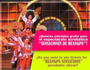 Estos son los ganadores de las entradas al espectáculo «Sensación Huangpu»