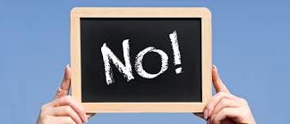 El poder de decir NO