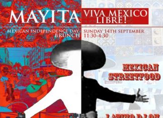 Celebración de la Independencia de México en Mayita