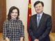Zhang Xiaosong se reúne con la Cónsul Karina Morales