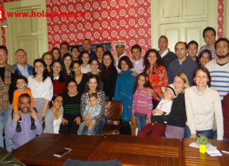 Fiestas de Diciembre de la Familia Ecuatoriana en Shanghái