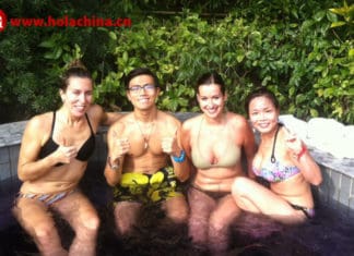 Combatiendo el estrés y el frio en las termas