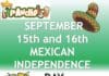 Día de la Independencia Mexicana en Pancho´s