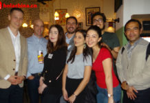 Jóvenes profesionales extranjeros celebran en Shanghái